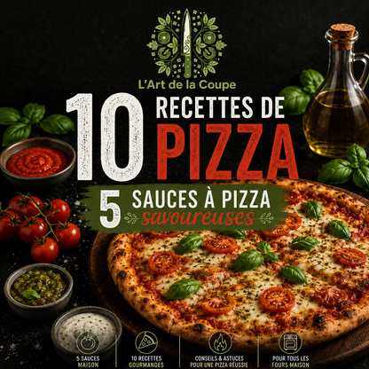 10 Recettes de pizza et 5 Sauces savoureuses