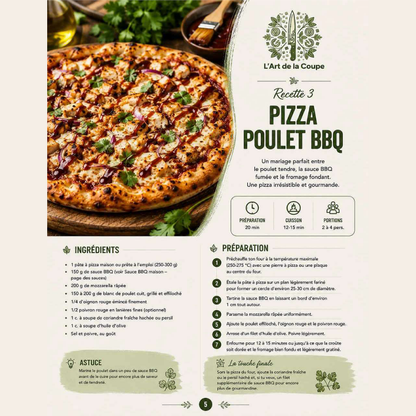 10 Recettes de pizza et 5 Sauces savoureuses